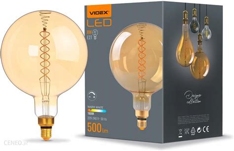 Żarówka Led E27 Filament 8w G200 Ściemnialna Ww Vleg200fasd08271