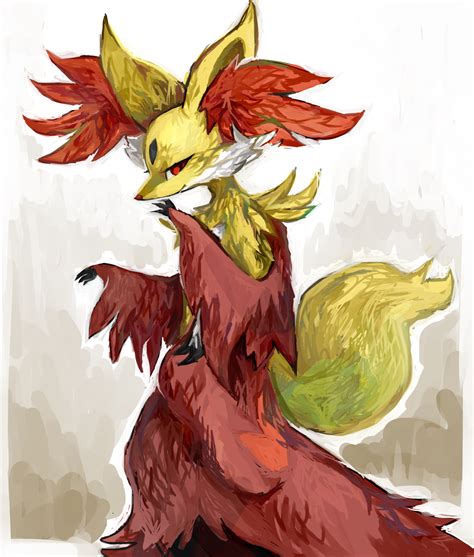 Delphox by TopHatFox on DeviantArt