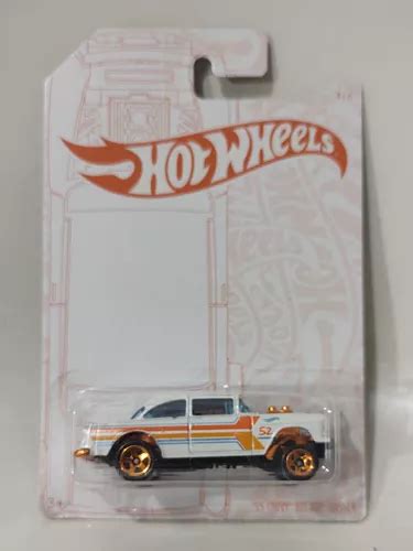 Hot Wheels 55 Chevy Bel Air Gasser Pearl And Chrome 46 Meses Sin Intereses