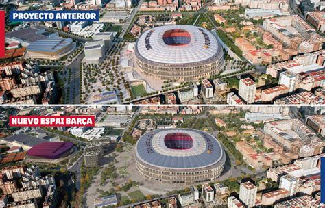 Il Nuovo Look Del Camp Nou Lo Stadio Del Barcellona Cambia Volto I