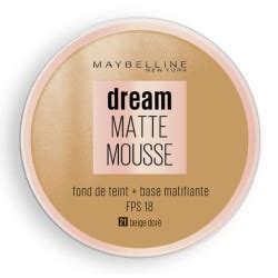 FOND DE TEINT DREAM MAT MOUSSE GEMEY MAYBELLINE