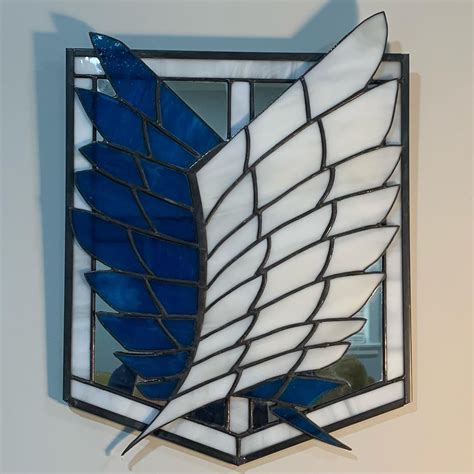 attack  titan regiment emblems rstainedglass