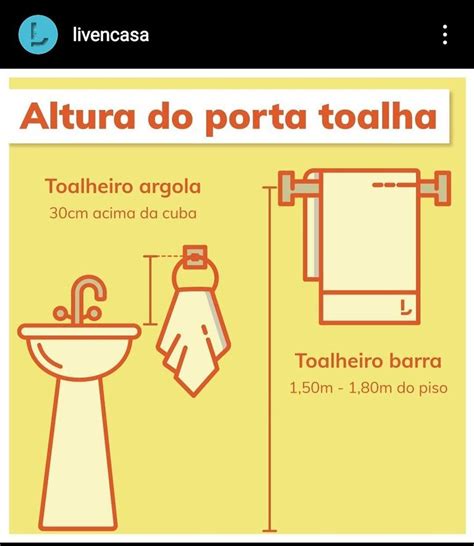 Dica De Altura Dos Toalheiros Id Ias De Decora O Casa Porta Toalha