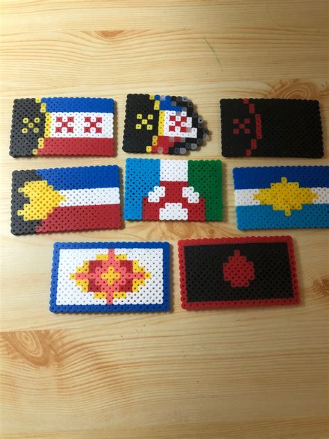 Perler Bead Dream SMP Flags - Etsy