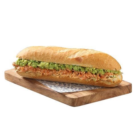 Pan con Pollo y Aguacate San Martín