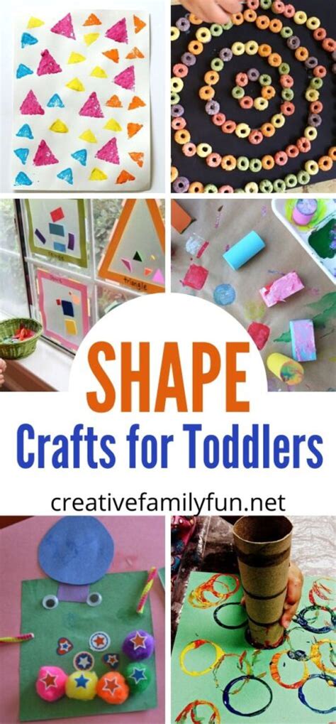 Mixed Shapes For Preschool Craft