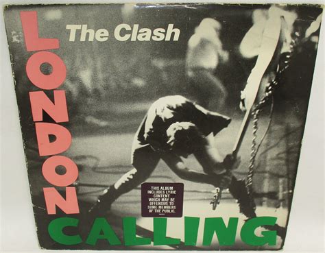 The Clash London Calling 2xlp Epic E2 36328 Us 1980 Vg Vg Ebay