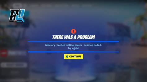 What Is Fortnite Memory Reached Critical Level Issue Replay Jutsu