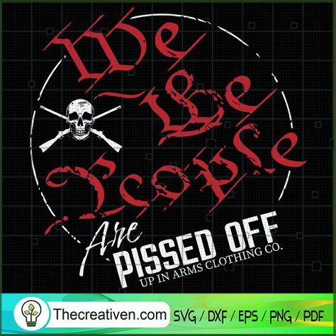 We The People Are Pissed SVG, USA America Patriot SVG, Skull Blood SVG ...