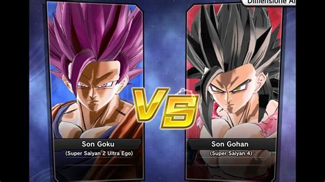 Xenoverse 2 Requested Match PC Goku Super Saiyan 2 Ultra Ego Vs