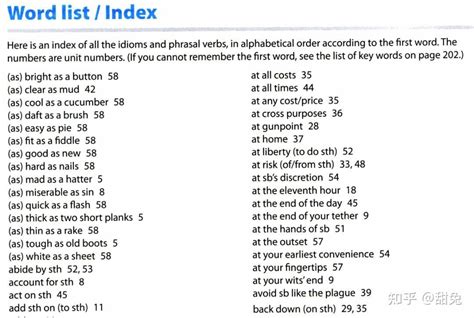 雅思口语写作神书推荐：《ldioms And Phasal Verbs 》高清pdf分享！ 知乎