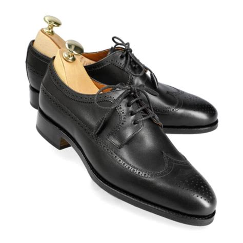 WOMEN DERBY SHOES BLACK VITELLO | CARMINA