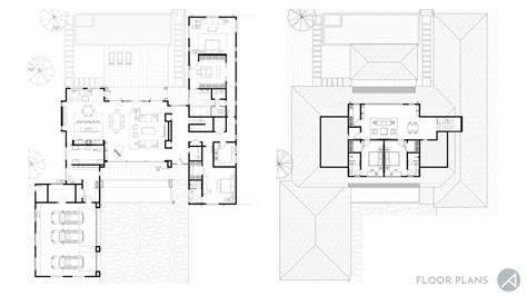 Floor Plan - Modern Contemporary House | Modern contemporary house ...