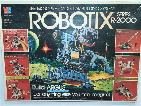 Mint 1985 Robotix Series R 2000 Milton Bradley W Instructions Robot Building Set Ebay