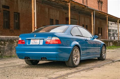 A Subasta Un Raro Bmw M3 E46 De 2004 Terminado En Laguna Seca Blue Y Con Menos De 50000 Km