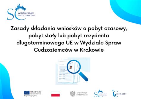 Zasady składania wniosków o pobyt czasowy pobyt stały lub pobyt