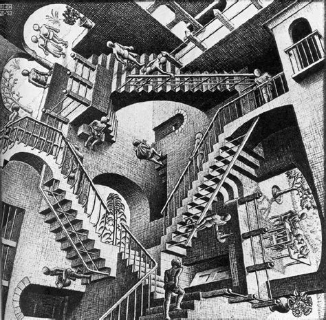 M.C. Escher - Amazing Optical Illusions