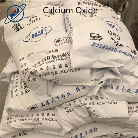 High Quality Calcium Oxide Quick Lime Purity Grade Cas