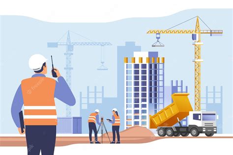 Construction Site Illustration