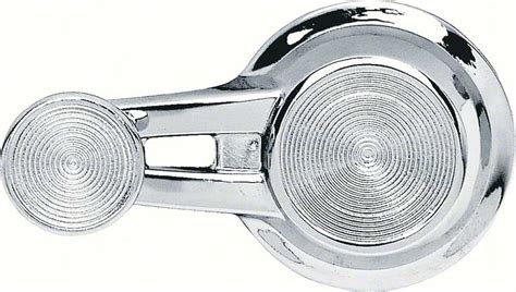 Gm Vent Window Crank Handle Chrome Knob Double Chrome Arm Oer