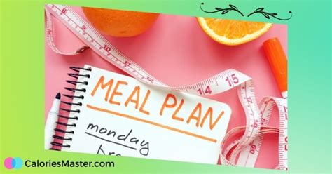 Effective Meal Plans for Weight Loss - Your Clear Guide - Calories Master