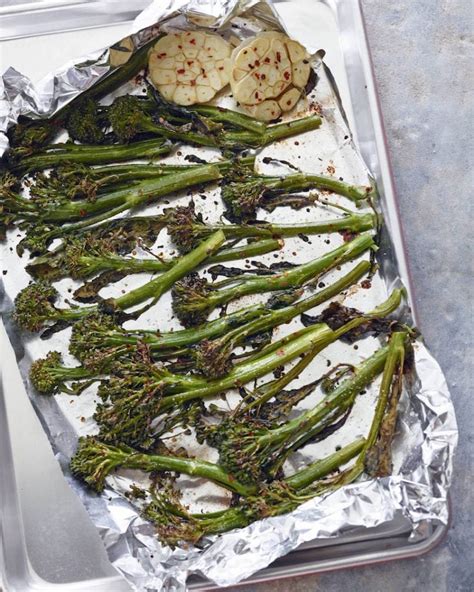 Roasted Broccolini With Lemon And Garlic Whats Gaby Cooking