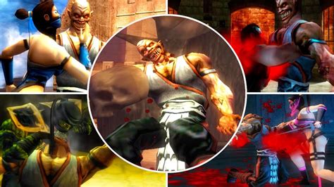 Game Over Mortal Kombat Shaolin Monks Baraka Ps Youtube