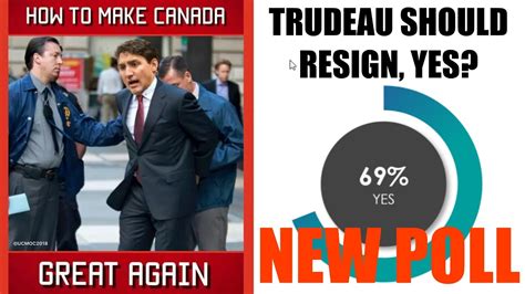 Canadians Think Trudeau Should Resign In Majority Dont Think He