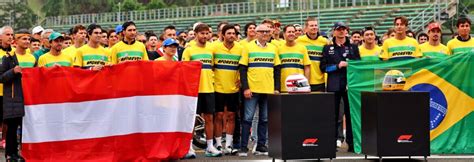 Fotos Vettel E Pilotos Da F1 Prestam Tributo A Senna E Ratzenberger Em