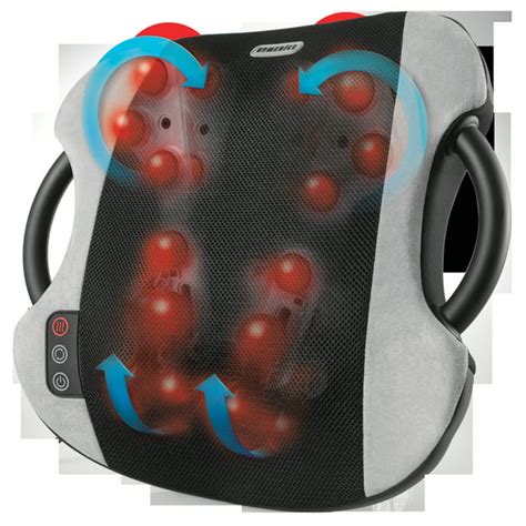 HoMedics® Shiatsu Select Kneading Back Massager with Heat , MCSBK-300H ...