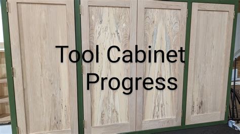 Hand Tool Cabinet Progress Woodworking Tools Youtube