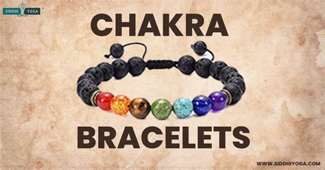 Significado de pulsera de chakra tipos y cómo funciona siddhi yoga