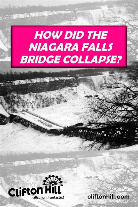 How did the Niagara Falls Bridge Collapse? | Niagara falls history, Niagara falls, Fall blog