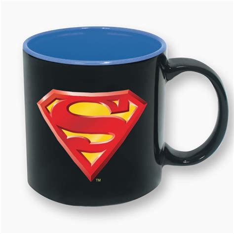 Dc Comics Superman Logo Oz Ceramic Coffee Mug Ebay