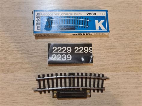 Märklin 2239 Schaltgleis K H0 OVP NEU Kaufen auf Ricardo