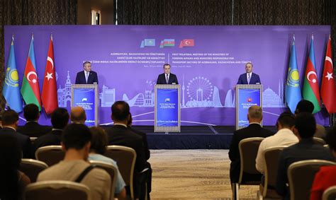 Visit Of Foreign Minister Mevl T Avu O Lu To Azerbaijan To Attend The