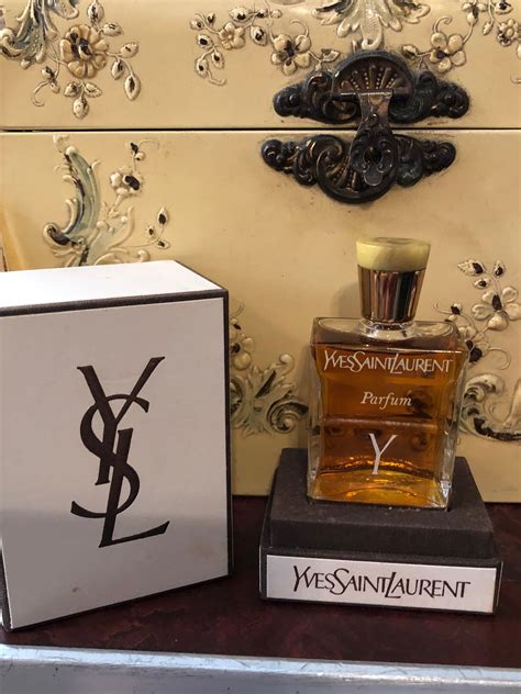 Vintage Ysl Yves Saint Laurent Y Parfum Small Bottle In Etsy Yves