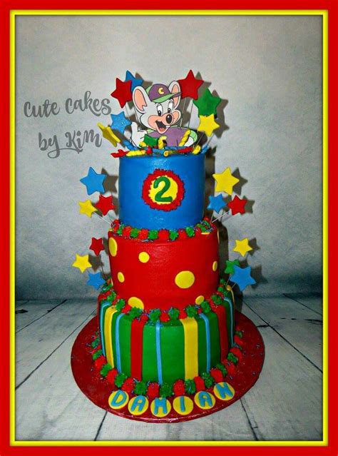 Chuck E Cheese Birthday Cake By Cute Cakes By Kim Chuck E Cheese