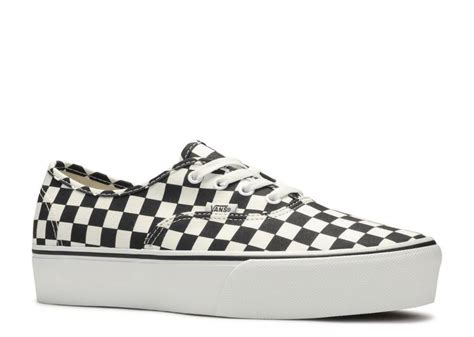 Authentic Platform Checkerboard Vans Vn0a3av8qxh True Whiteblack Flight Club