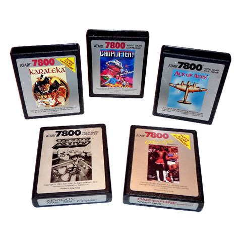 Atari 7800 games — Gametrog