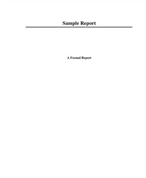 19 Analysis Report Templates Pdf Word Apple Pages