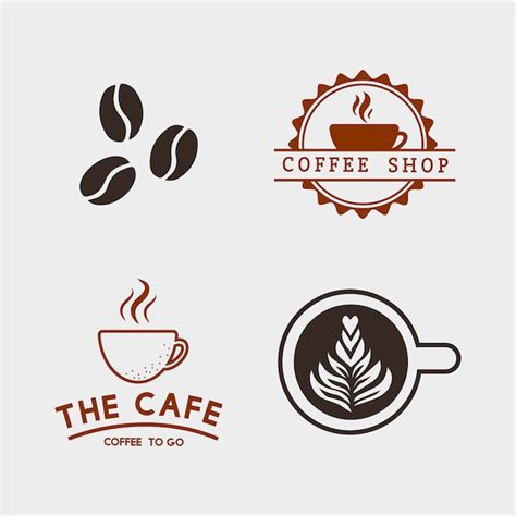 coffee logo  vectors psds