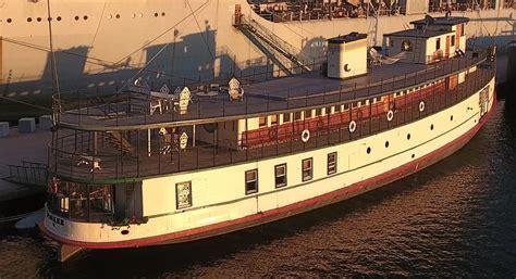 Historic Ellis Island Ferry Boat Converted To A Funky Home - House ...