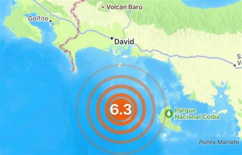 Reportan fuerte sismo de magnitud 6 3 en Panamá Periódicos del Perú