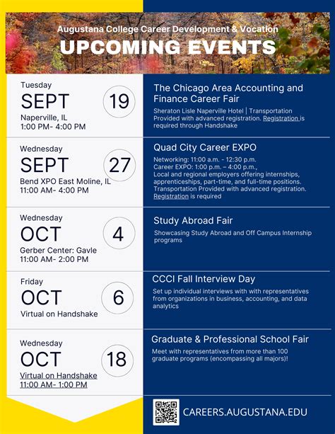 Events From Career Development Vocation Augustana College