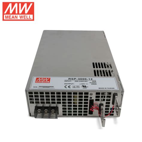 Mean Well Rsp Dc V Watt A Ul Certification Ac