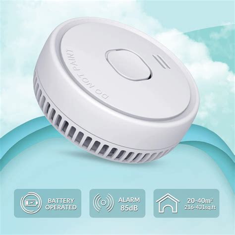 Buy Ecoey Smoke Detector Smoke Alarm With Advanced Photoelectric