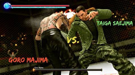 Taiga Saejima Vs Goro Majima With His Yakuza 4 Theme Receive And Bite