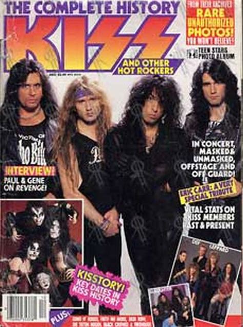 The Complete History Kiss And Other Hot Rockers Magazine Rare Records Au