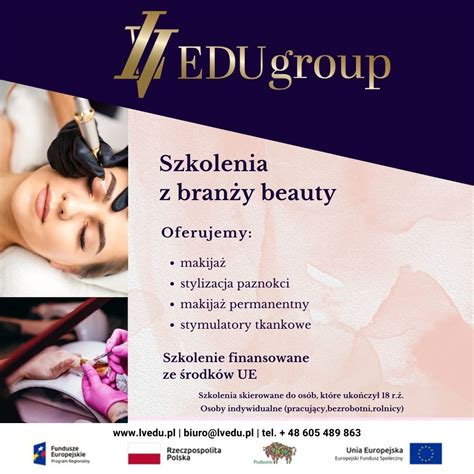 Zapraszamy Na Szkolenia Z Bran Y Beauty Dla Subregionu Suwalskiego